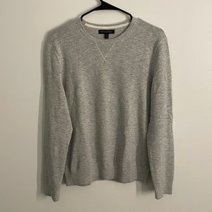 Banana Republic men’s sweater, size S, color light grey with texture